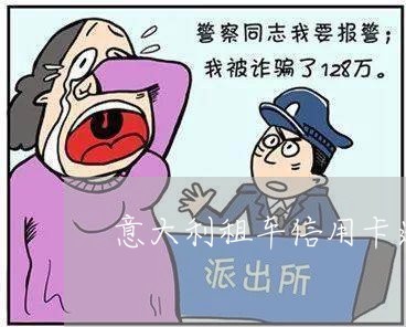 意大利租车信用卡逾期了/2023112764137