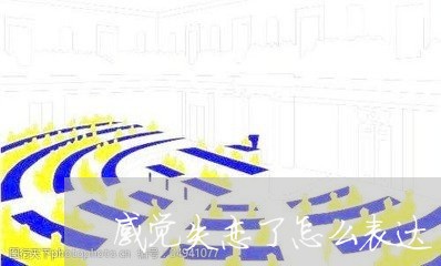 感觉失恋了怎么表达/2023110638360