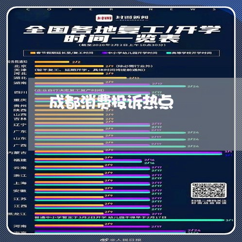 成都消费投诉热点/2023040758480