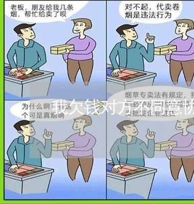 我欠钱对方不同意协商还款/2023100681817