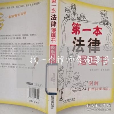 找一个律师咨询要多少钱/2023032623593