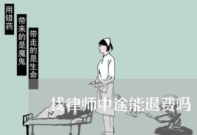 找律师中途能退费吗/2023040895037