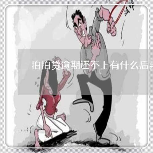 拍拍贷逾期还不上有什么后果嘛/2023080276827