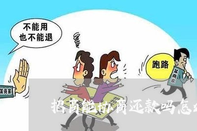 招商能协商还款吗怎么还/2023092549593