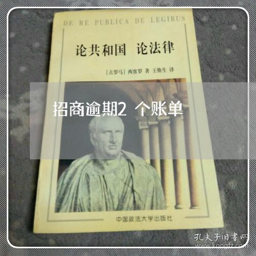 招商逾期2个账单/2023062880604