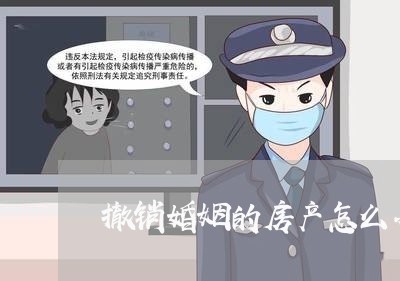 撤销婚姻的房产怎么办/2023081416170