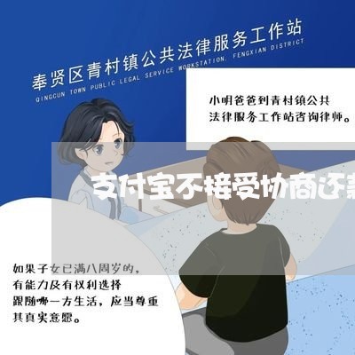 支付宝不接受协商还款的原因/2023092740603