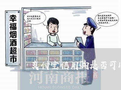 支付宝信用购是否可以协商还款/2023100705726