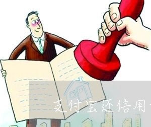 支付宝还信用卡有什么规定/2023071624280