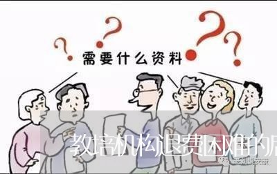 教培机构退费困难的后果/2023062203949