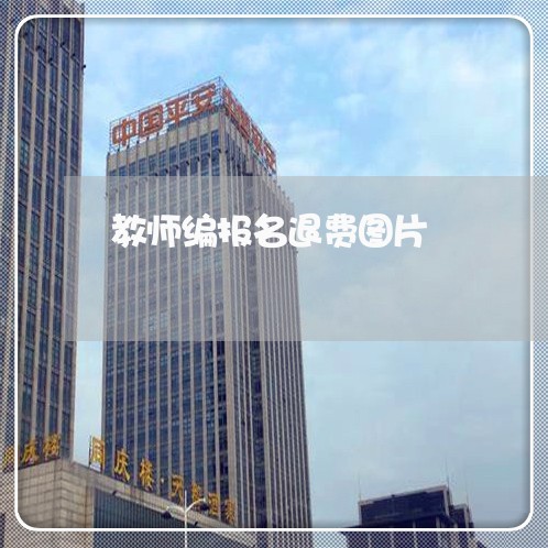 教师编报名退费图片/2023052471793