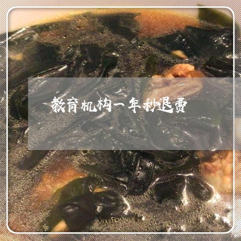 教育机构一年秒退费/2023052082703