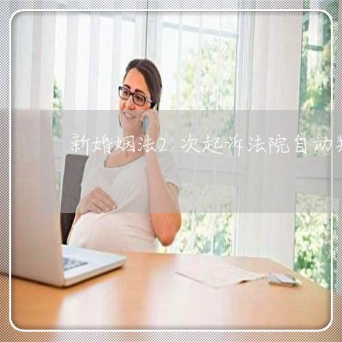 新婚姻法2次起诉法院自动判离吗/2023081386038