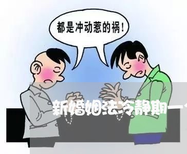 新婚姻法冷静期一个月后多久有效/2023081350586