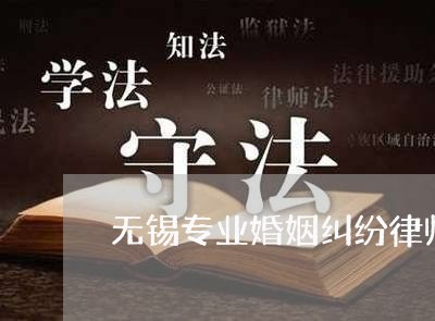 无锡专业婚姻纠纷律师谁比较好/2023081528260