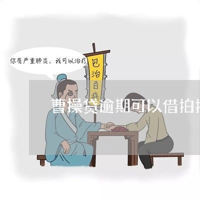 曹操贷逾期可以借拍拍贷吗/2023080282604