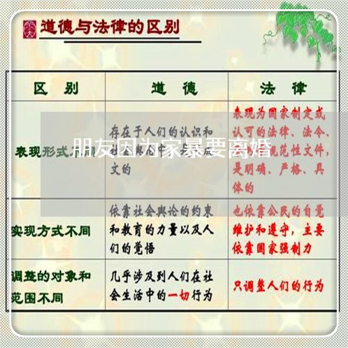 朋友因为家暴要离婚/2023110517041