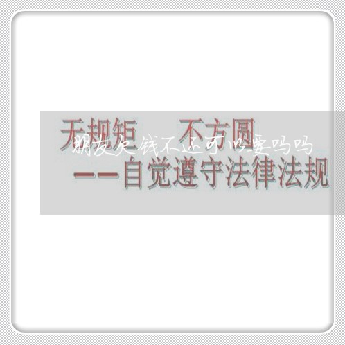 朋友欠钱不还可以要吗吗/2023110192804