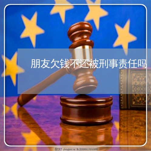 朋友欠钱不还被刑事责任吗/2023092838691