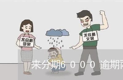 来分期6000逾期两年/2023062316036