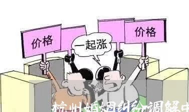 杭州婚姻纠纷调解中心/2023112549261