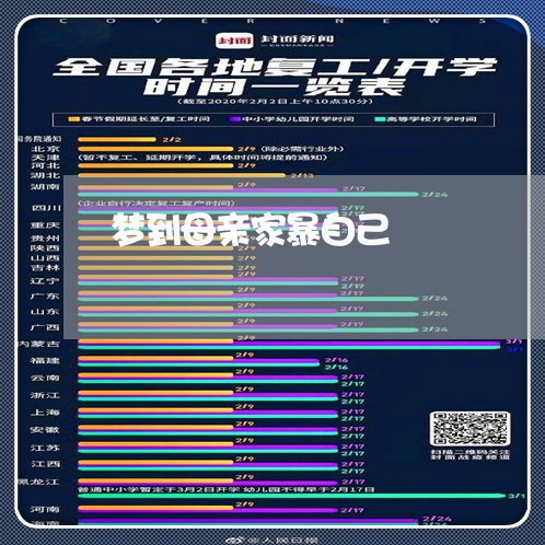 梦到母亲家暴自己/2023100940472