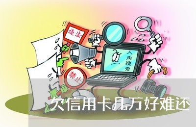 欠信用卡几万好难还/2023090684049