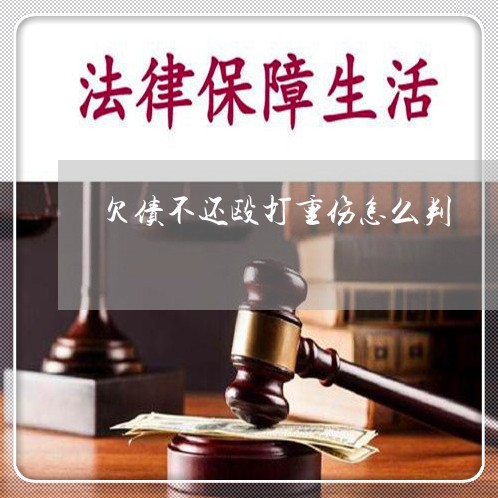 欠债不还殴打重伤怎么判/2023102427157