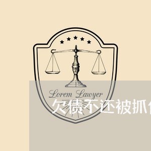 欠债不还被抓住的后果/2023102551282