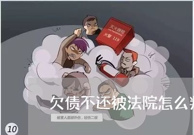 欠债不还被法院怎么判/2023102529380