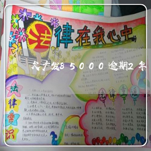 欠广发85000逾期2年/2023091541393