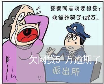 欠网贷5万逾期了/2023090719261