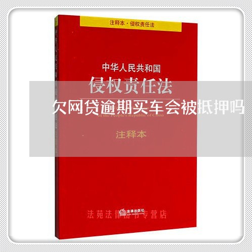 欠网贷逾期买车会被抵押吗/2023110702747