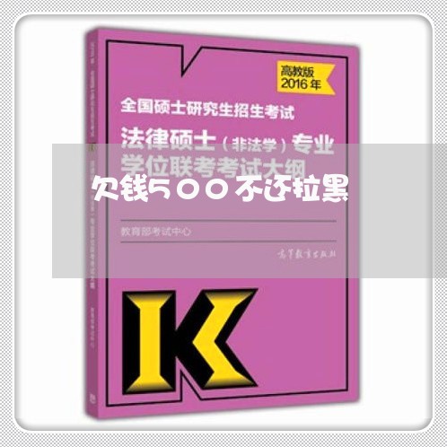 欠钱500不还拉黑/2023111731382