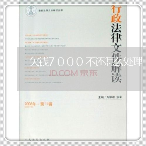 欠钱7000不还怎么处理/2023111561672