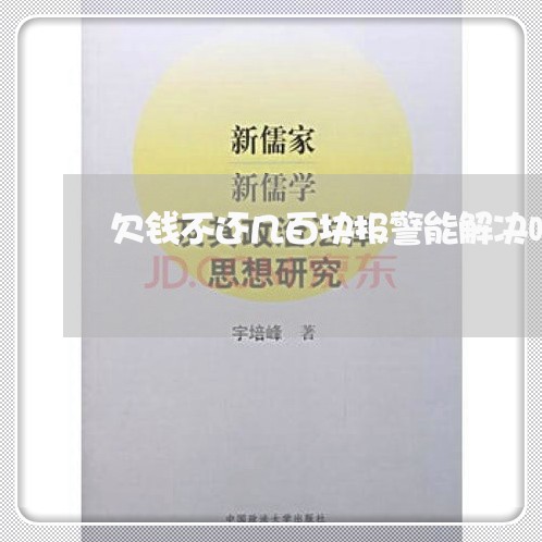 欠钱不还几百块报警能解决吗/2023120561625