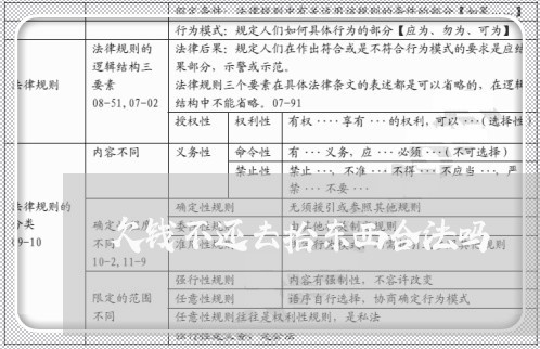 欠钱不还去抬东西合法吗/2023112705836