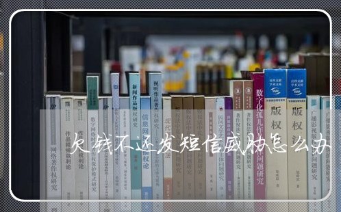 欠钱不还发短信威胁怎么办/2023120461614