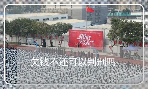 欠钱不还可以判刑吗/2023100952725