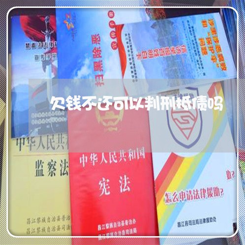 欠钱不还可以判刑抵债吗/2023112450481