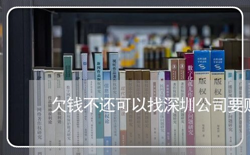 欠钱不还可以找深圳公司要账吗/2023120940406