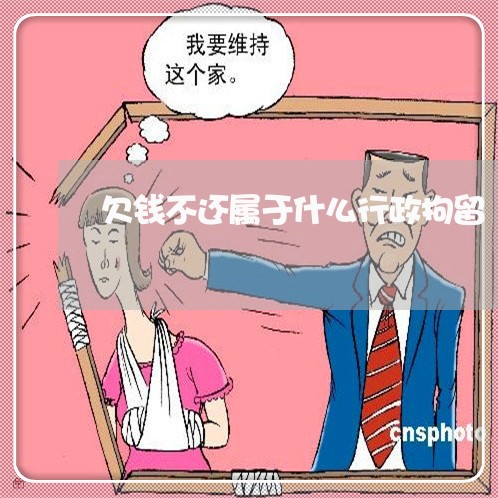 欠钱不还属于什么行政拘留/2023112517031