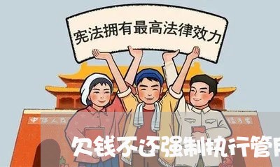 欠钱不还强制执行管用吗/2023092896050