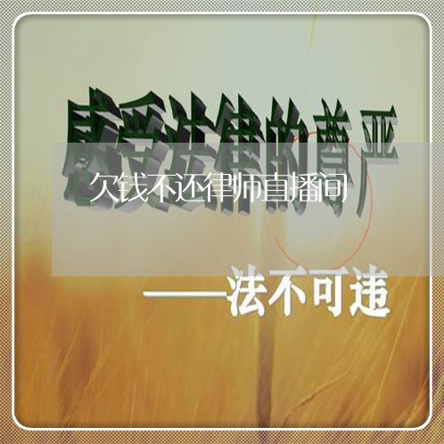 欠钱不还律师直播间/2023111528362