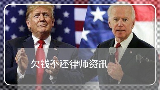 欠钱不还律师资讯/2023111484628