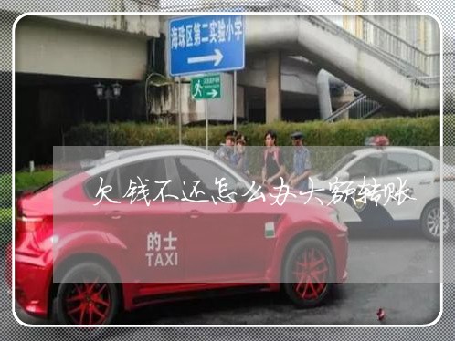 欠钱不还怎么办大额转账/2023091586025