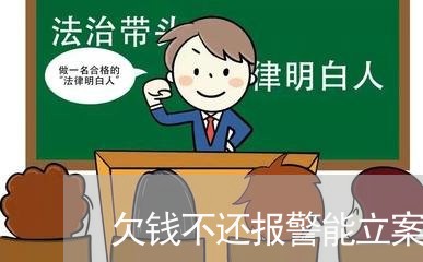 欠钱不还报警能立案不/2023111027361