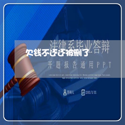 欠钱不还还被删了/2023111561626