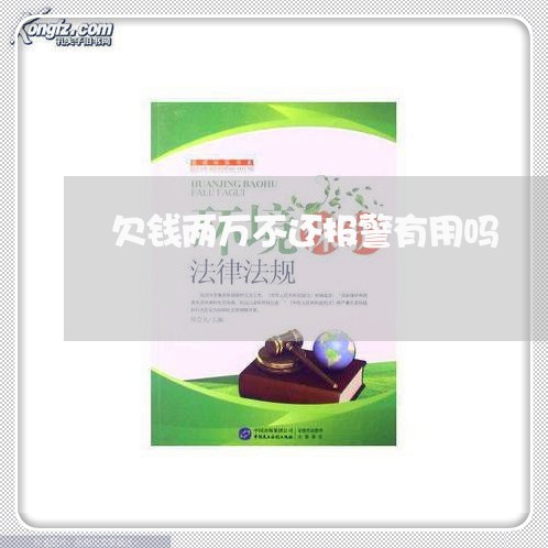 欠钱两万不还报警有用吗/2023110974815