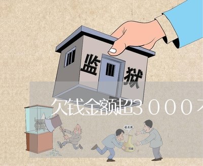 欠钱金额超3000不还/2023101764149